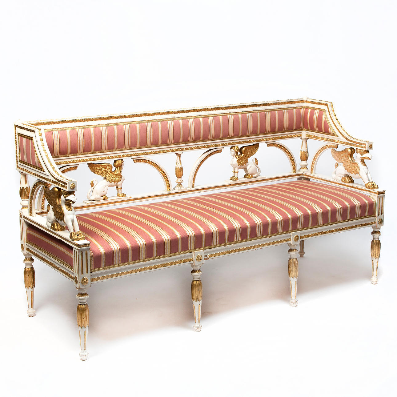 Soffa, sengustaviansk stil, 1800-tal.