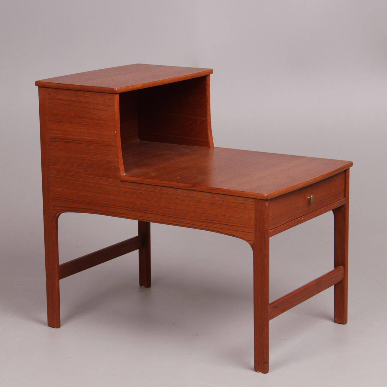 SÄNGBORD, teak, Yngvar Sandström, Seffle Möbelfabrik, Säffle.