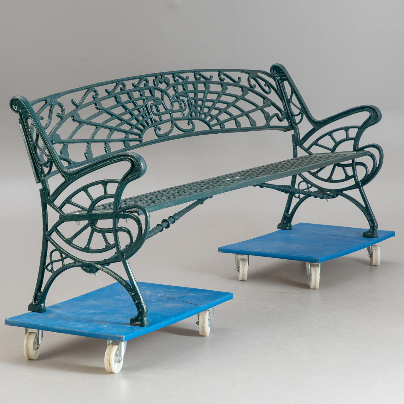 Gartenbank im Jugendstil, 2.Hälfte 20.Jh.