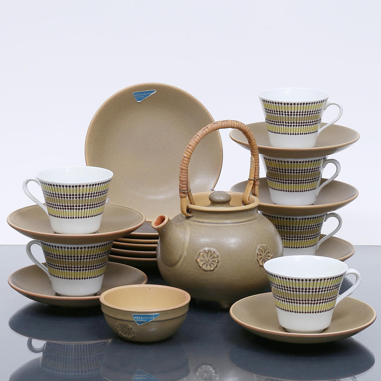 TEA SERVICE, 14 parts, 