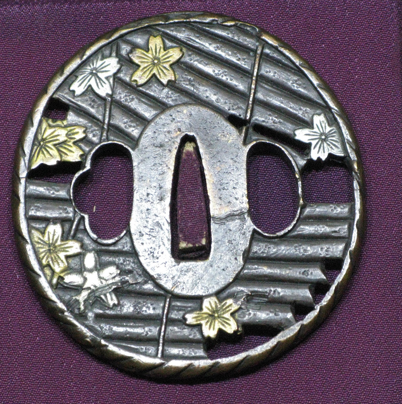 TSUBA, Japan. Late 19th century, signed. Coins, Medals & Stamps - Auctionet