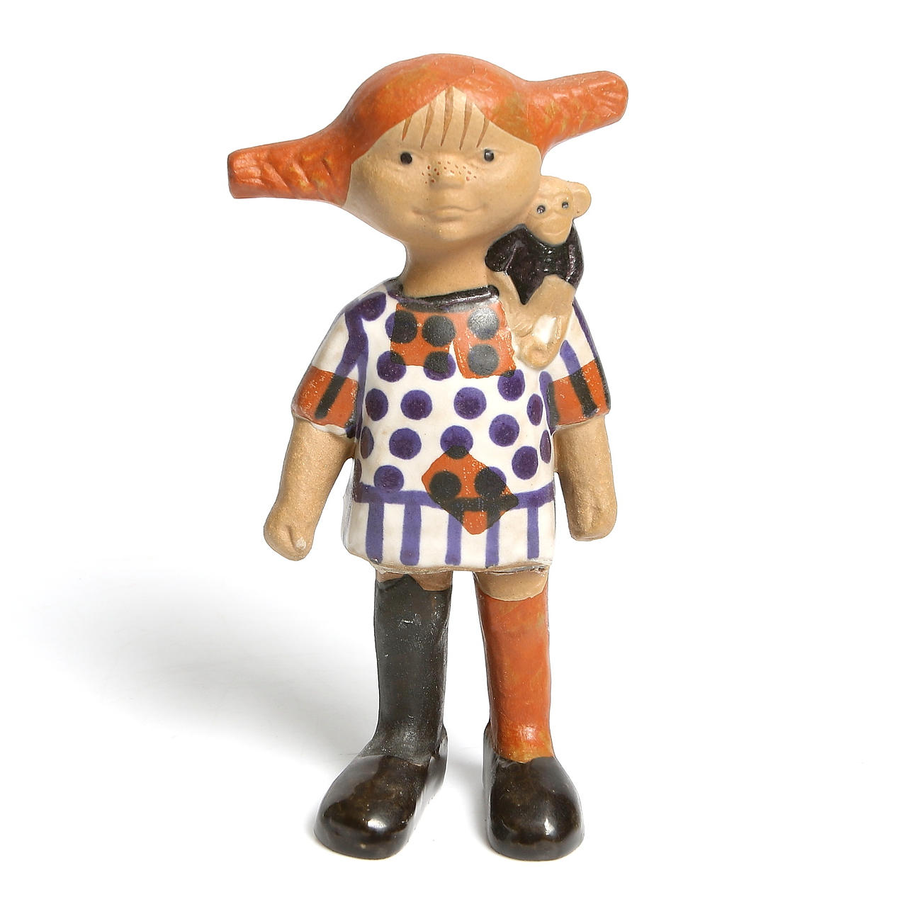 FIGURIN, "Pippi Långstrump", Lisa Larson, Gustavsberg.
