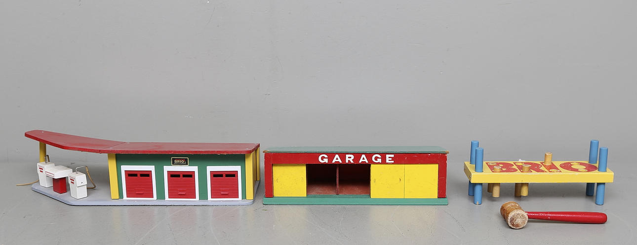 LEKSAKER, 3 delar, Brio, 1900-talets andra hälft.