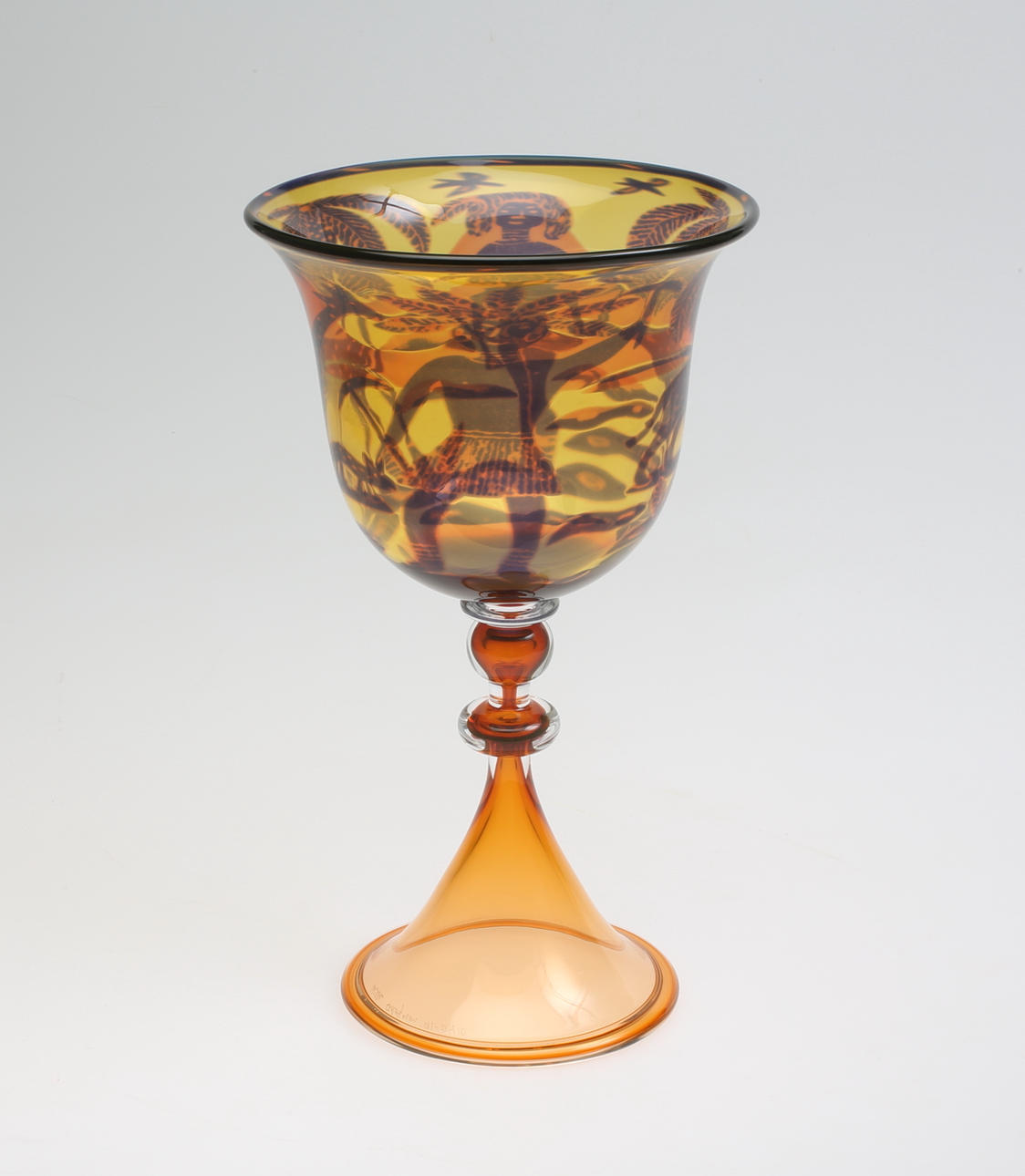 WILKE ADOLFSSON. Pokalvas, signerad och daterad -91.