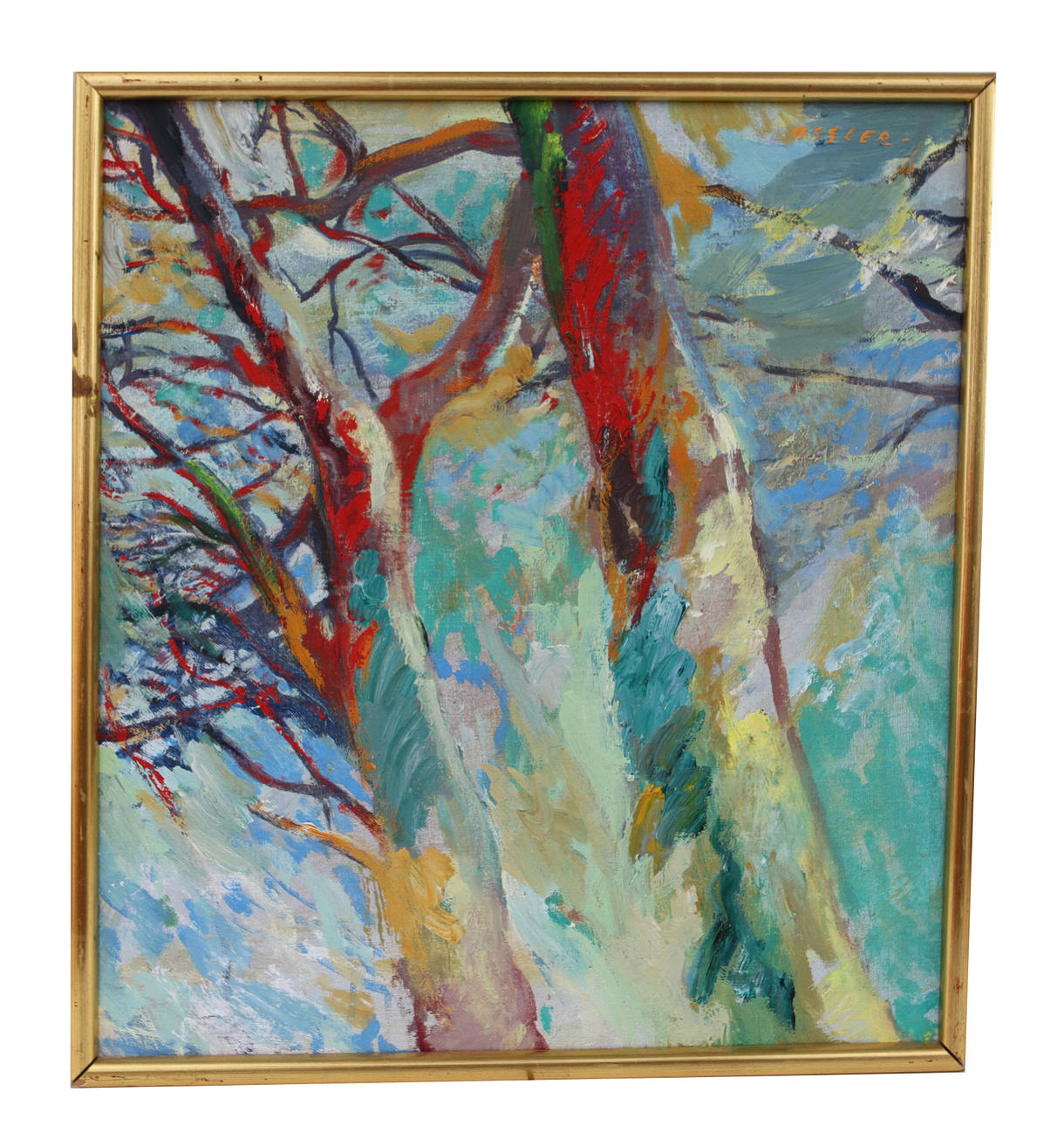 BENGT, OSSLER, olja på duk, sign.