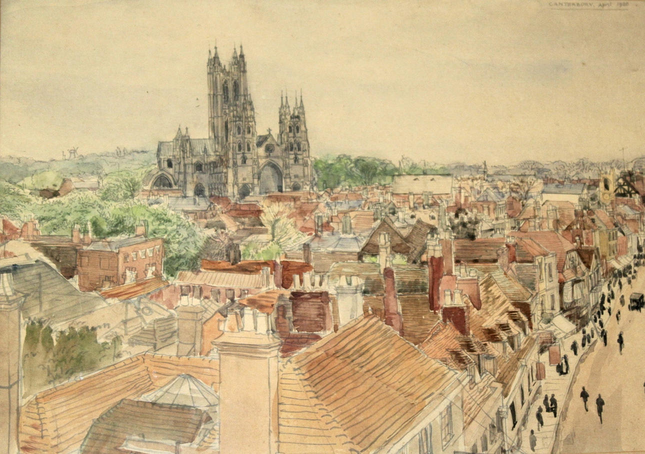STEPHEN BONE (1904-1958). CANTERBURY.
