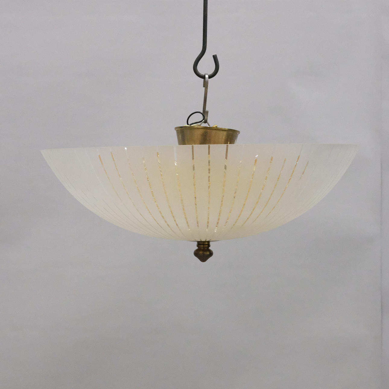 ORREFORS, CEILING LAMP, 1930s/40s.
