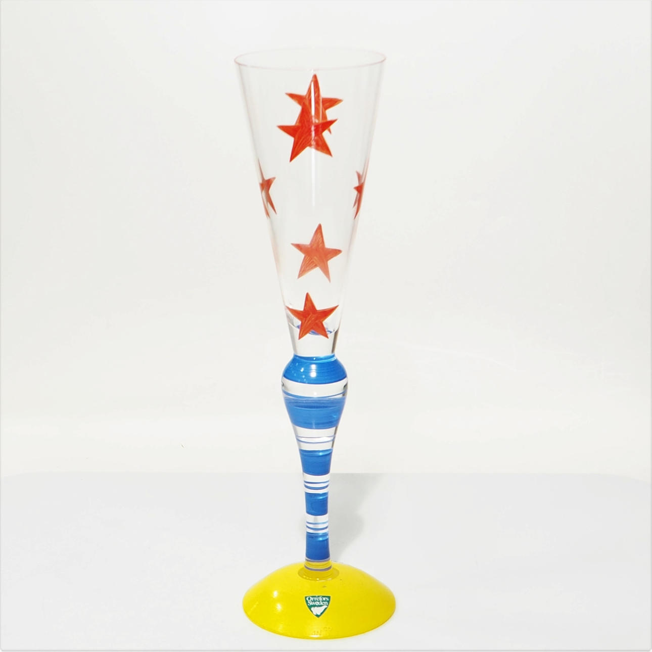 ANNE NILSSON. glas, "Clown", Orrefors.