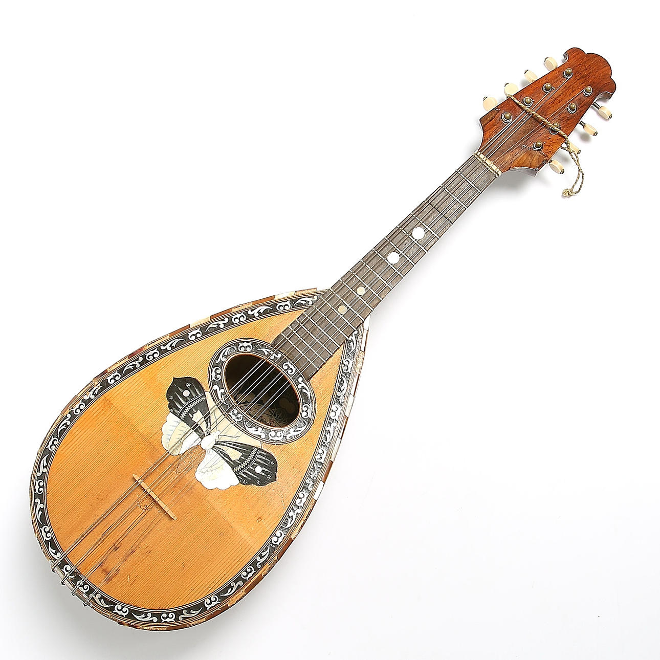 MANDOLIN, G. Puglis Reale & Figli, Italien. 1900-talets första halva.