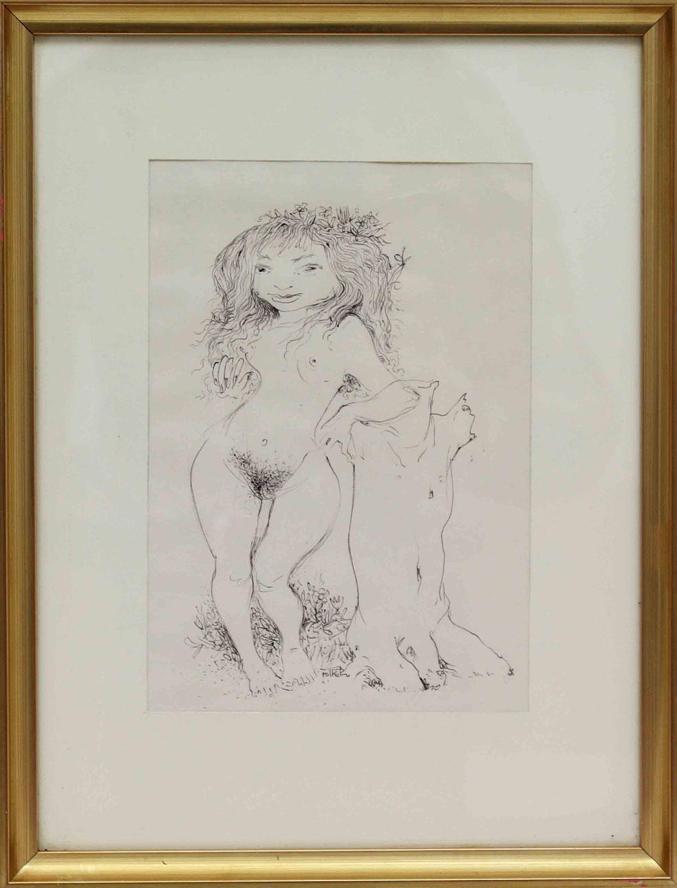 Parti konst (6). Div. tekniker. Bl.a. Åke Ahlberg och Folke Karlsson.