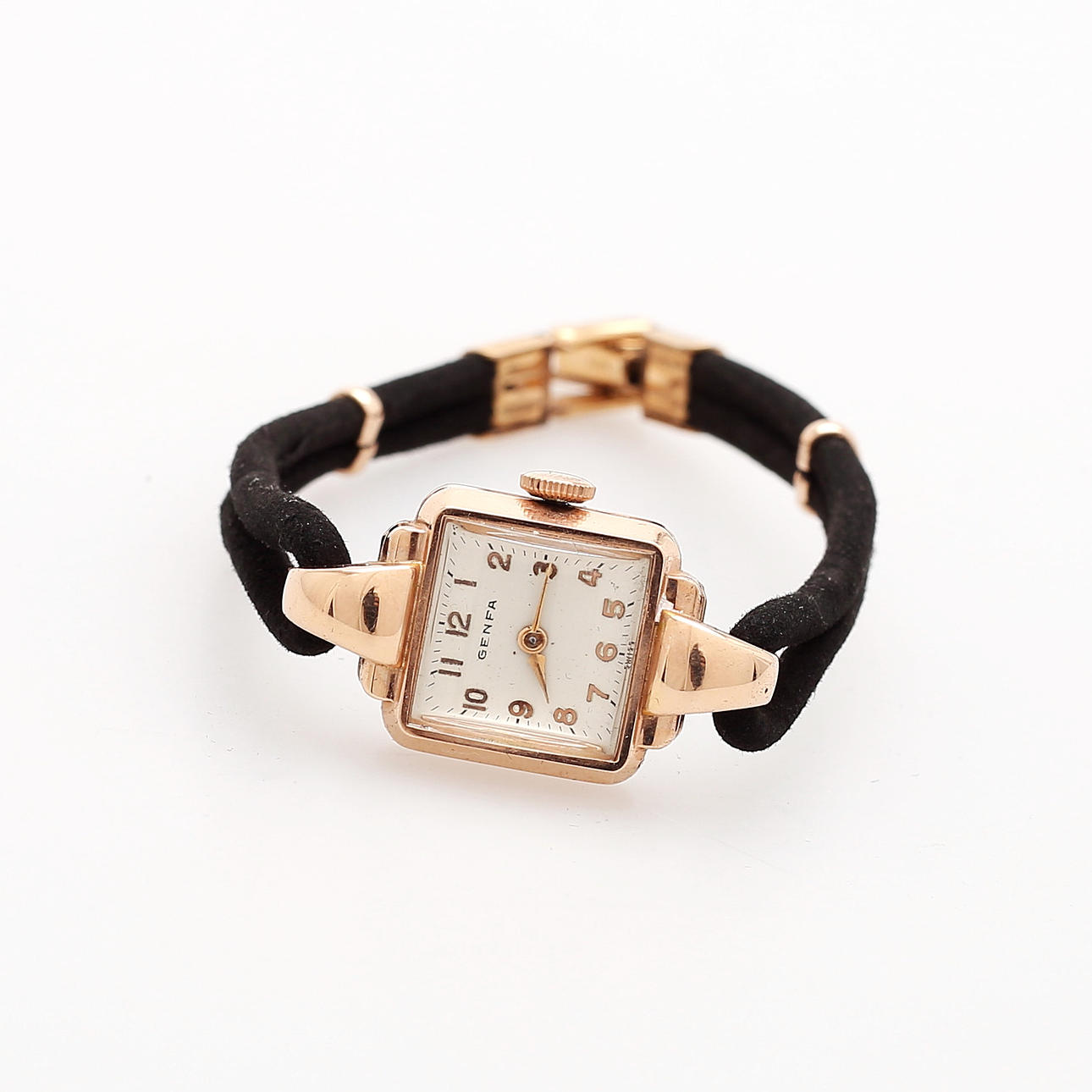 BRACELET WATCH, 14K gold, GENEVA.