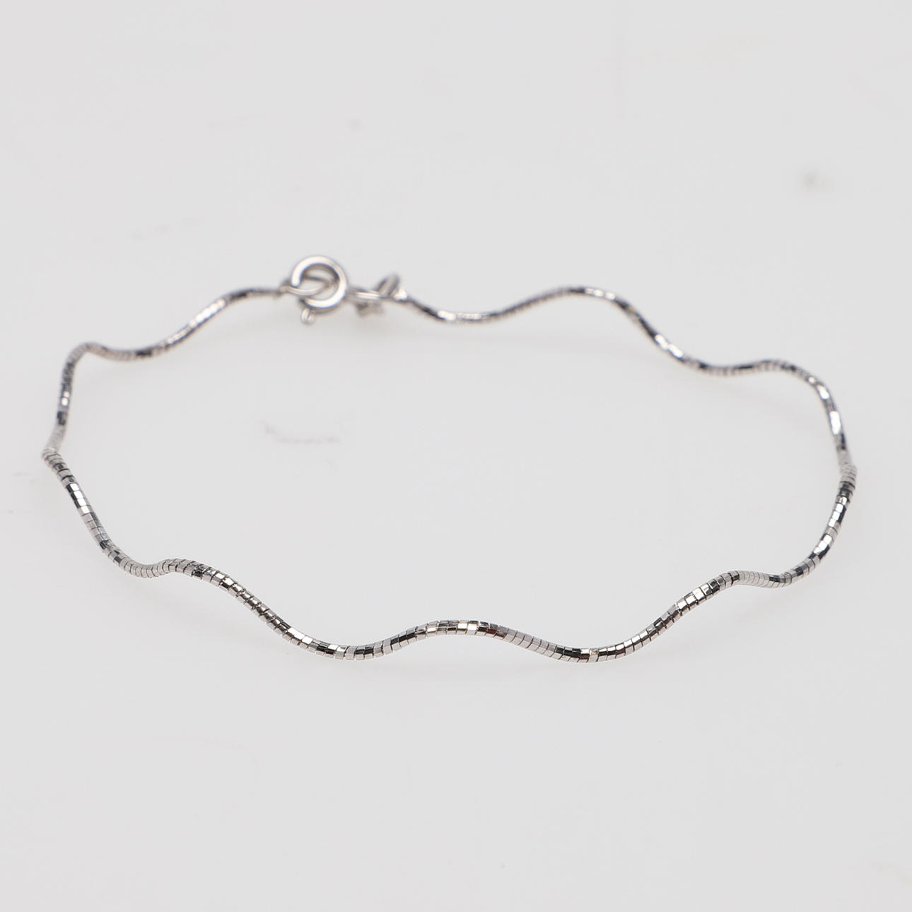 PULSERA, oro blanco de 18 quilates, GHA.