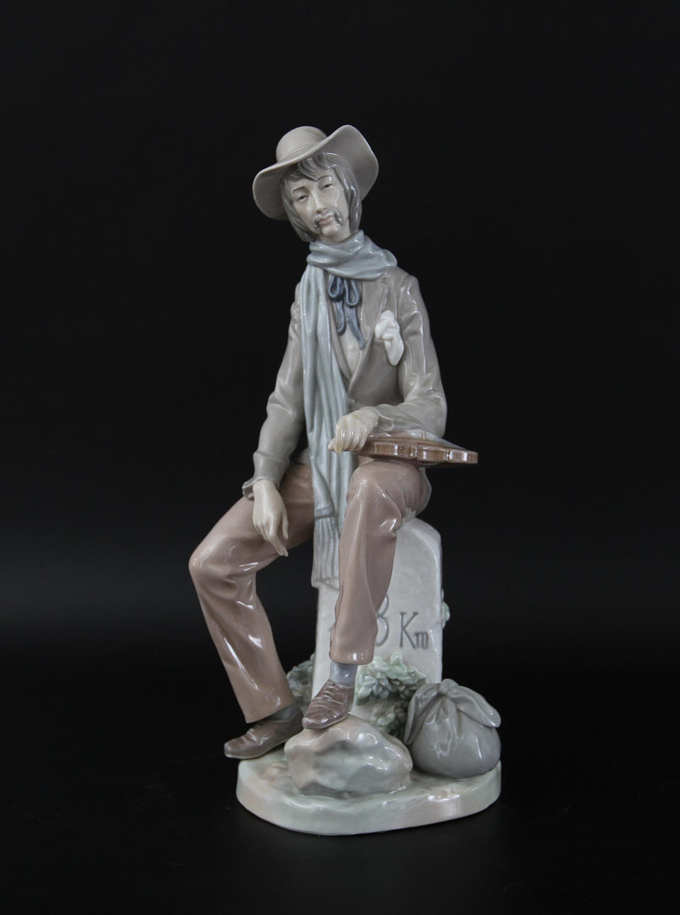 FIGURIN, porslin, lladro, Spanien, 1900-tal.