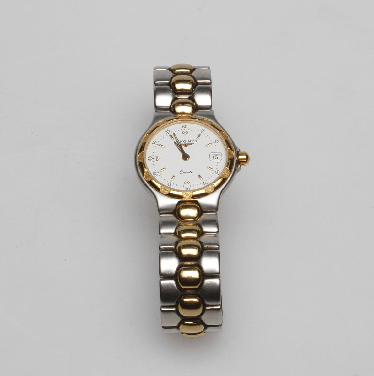 ARMBANDSUR LONGINES, L 1.114.3, guld på stål.