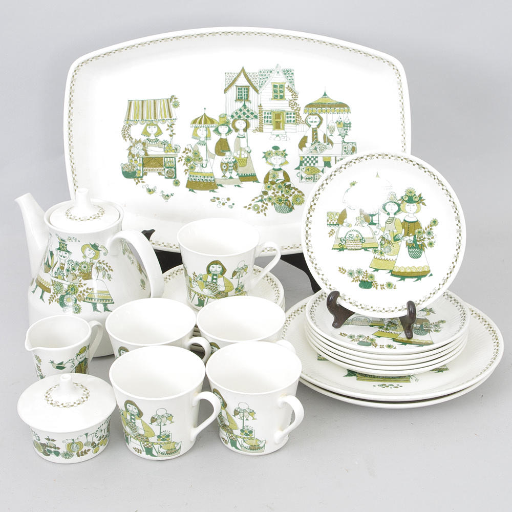 KAFFESERVIS, turi-design, Norge.