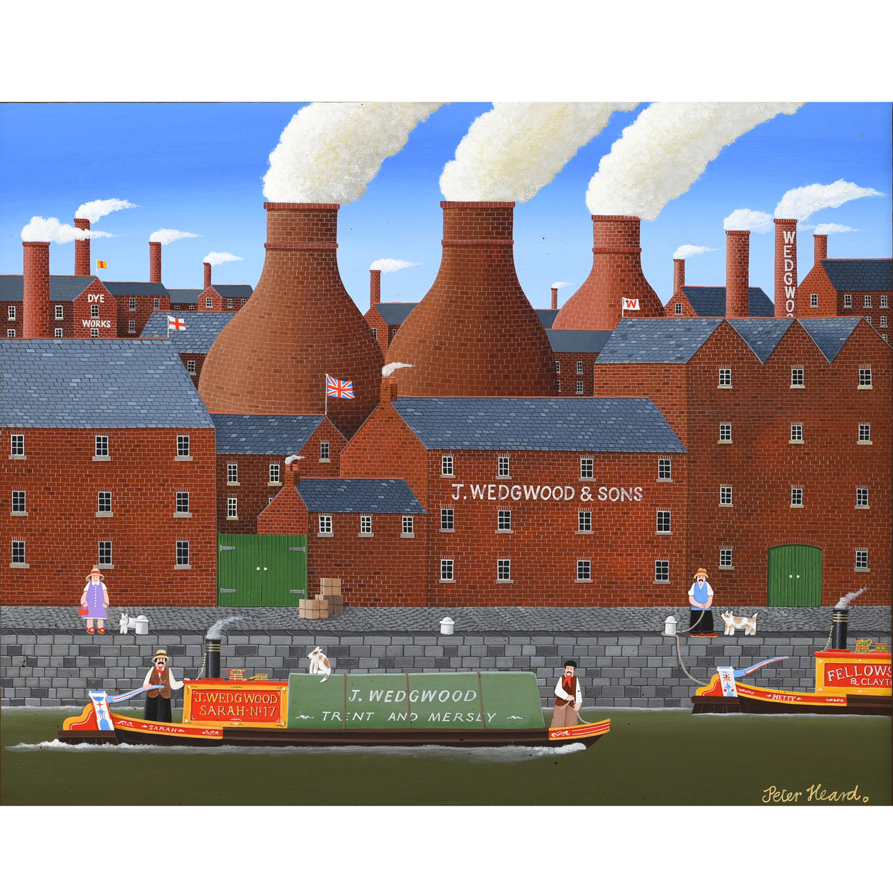 PETER HEARD (1939-2021). THE POTTERIES.
