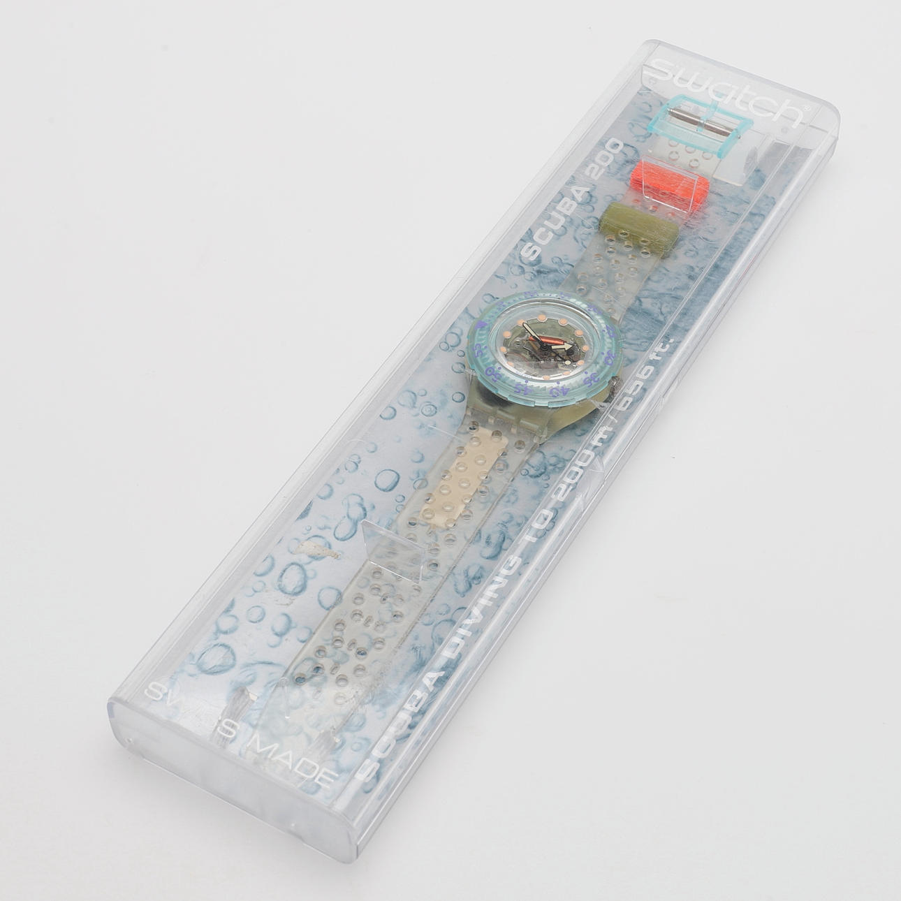 SWATCH SCUBA "JELLY BUBBLES", 1992.