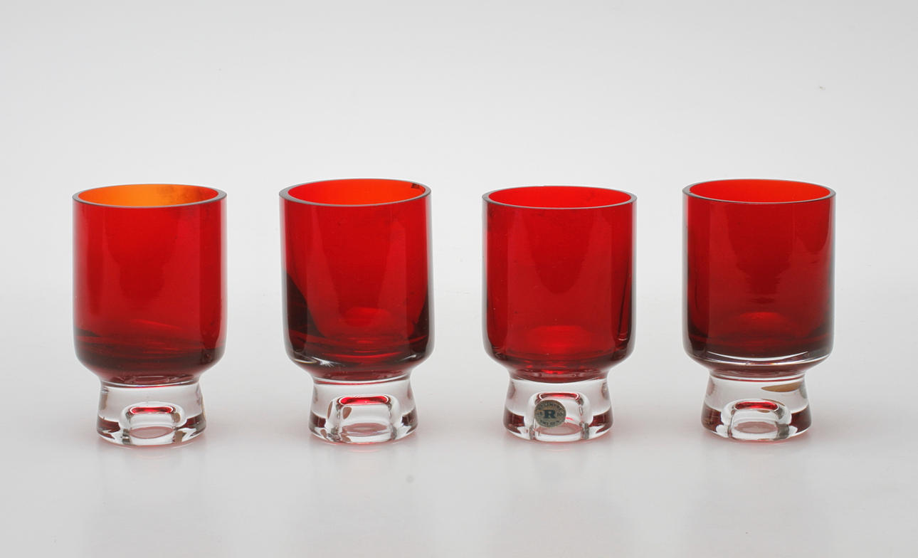 LJUSLYKTOR, 4 st, glas, Reijmyre.