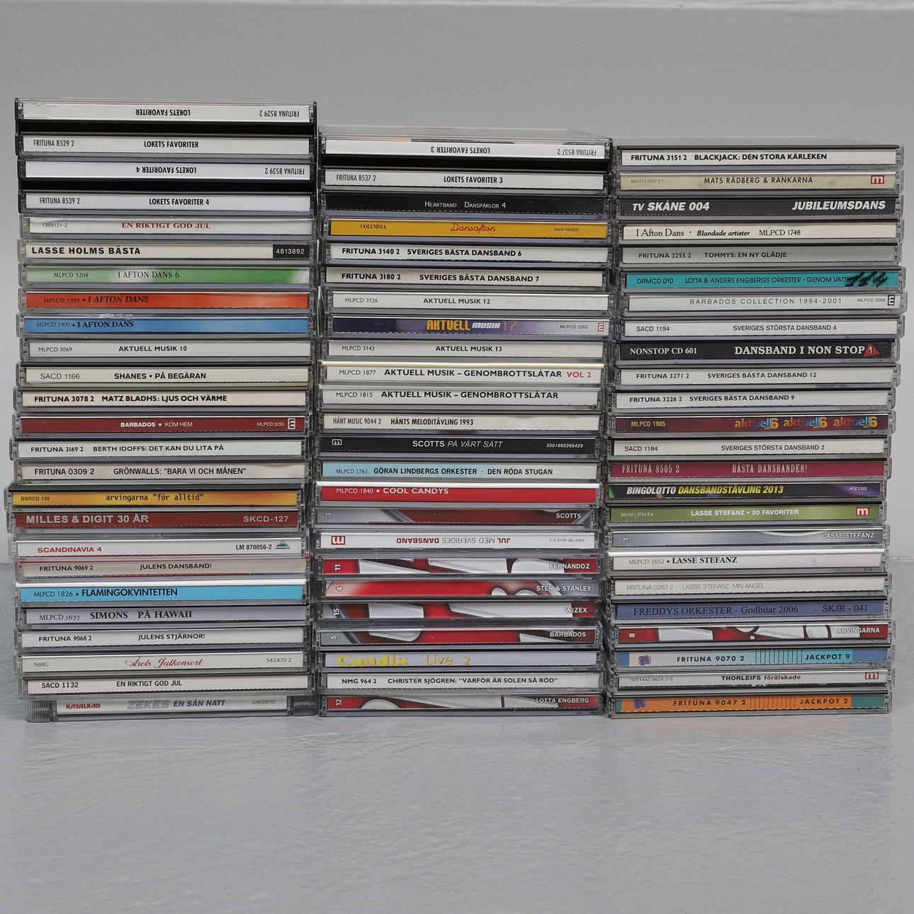 CD-SKIVOR, ca 73 st, dansband.