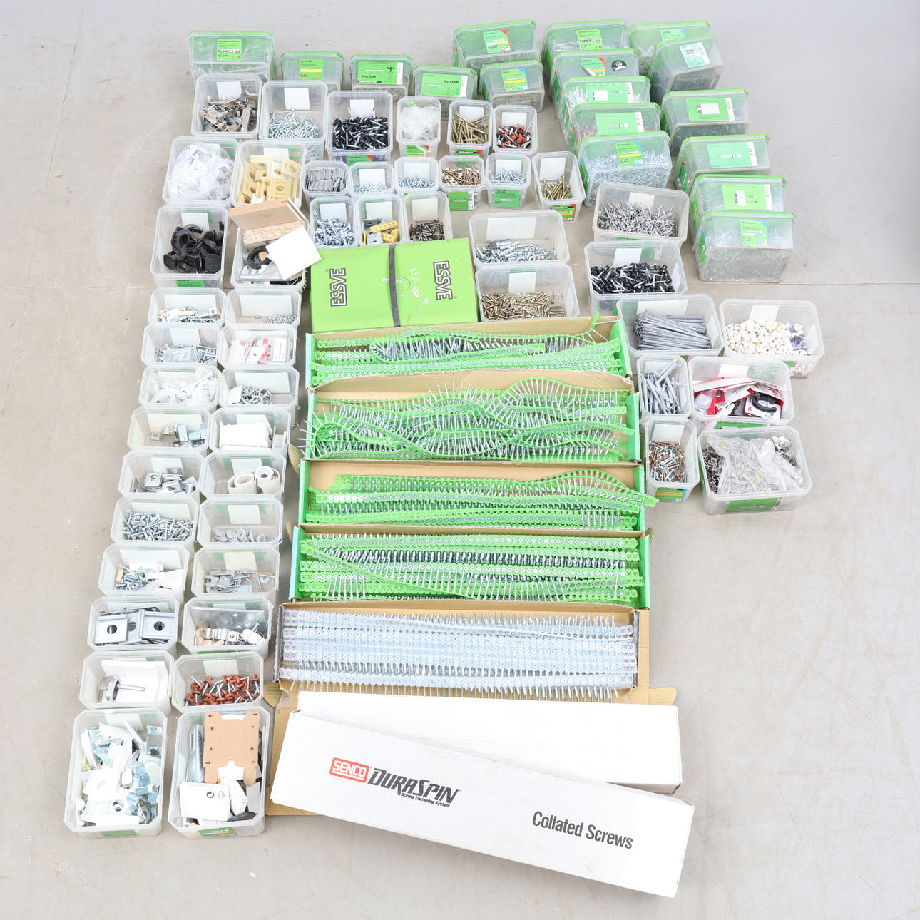 ASENNUSLISÄVARUSTEET, Essve, ruuvi, naula jne.