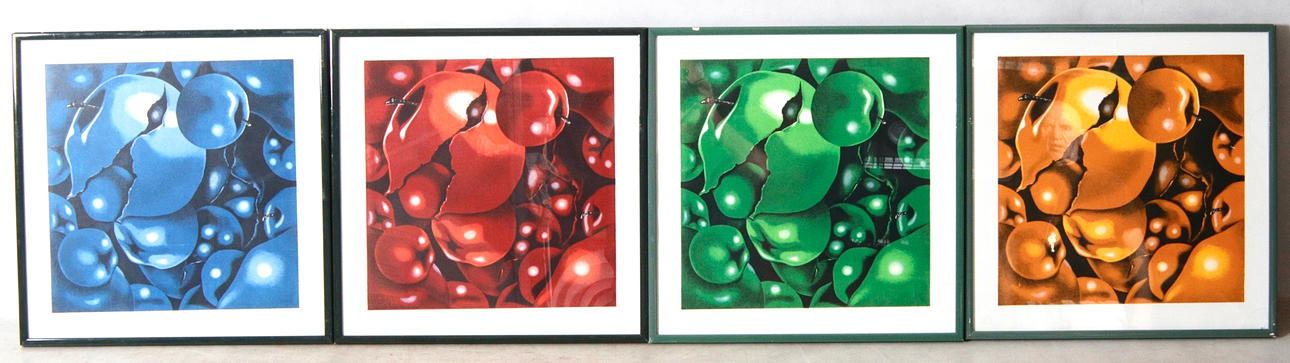 THOMAS HAFSTRÖM. Färgserigrafier, 4 st.