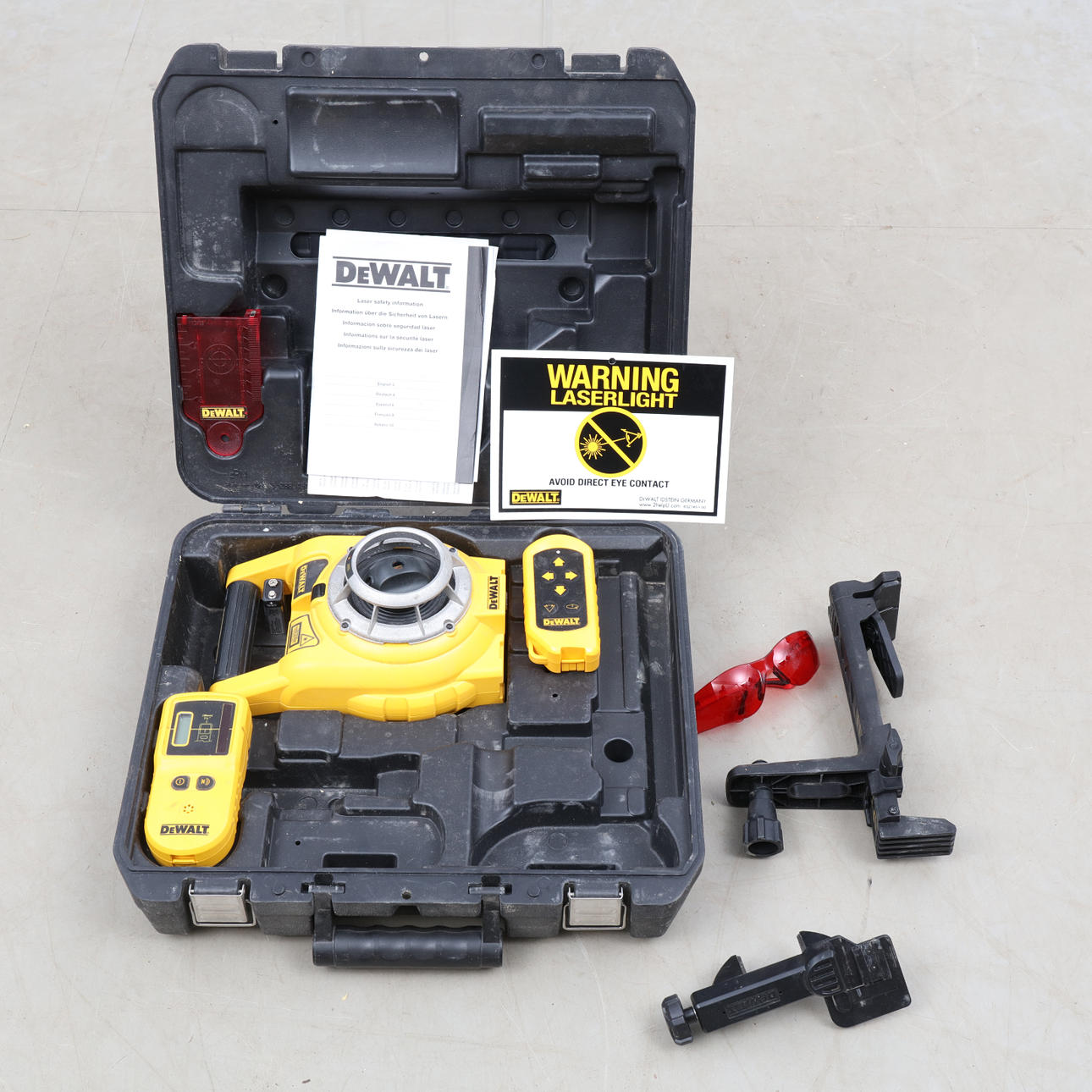 ROTATIONSLASER, DeWalt DW075.