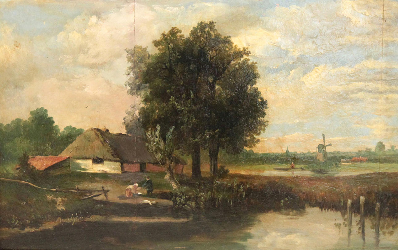 JAN HENDRIK RIJKELIJKHUYSEN. ”Landskap”.
