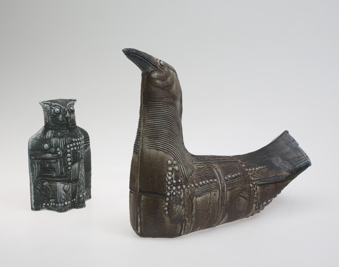 BERTIL VALLIEN. Figuriner, 2 delar, Rörstrand, 1900-tal.