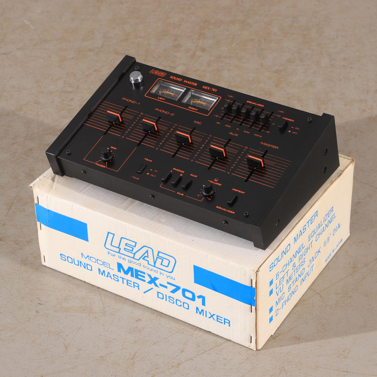 SOUND MASTER. Disco-Mixer, MEX-701.