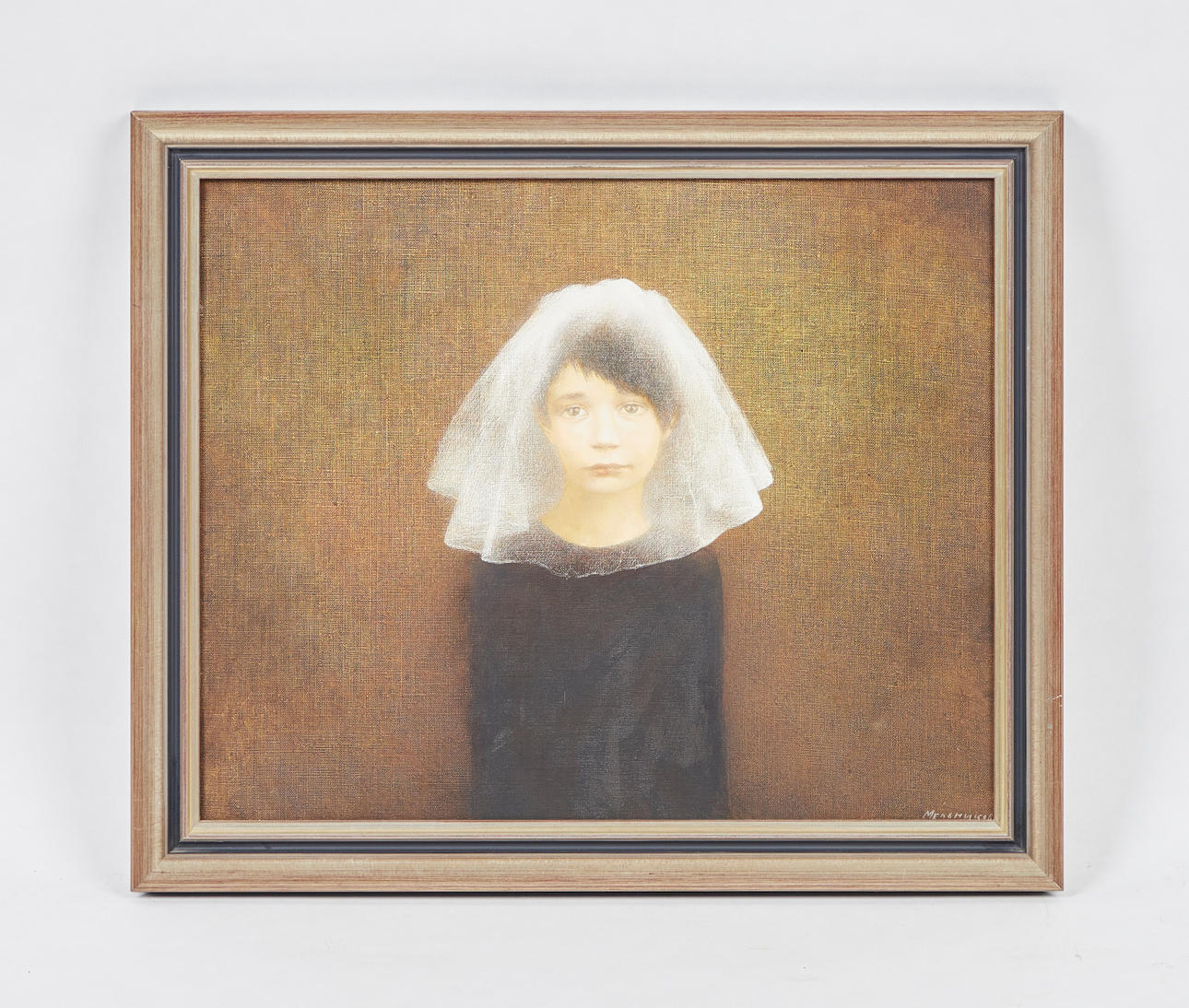 IGOR MELNIKOV. Målning, ”Blivande kvinna”.