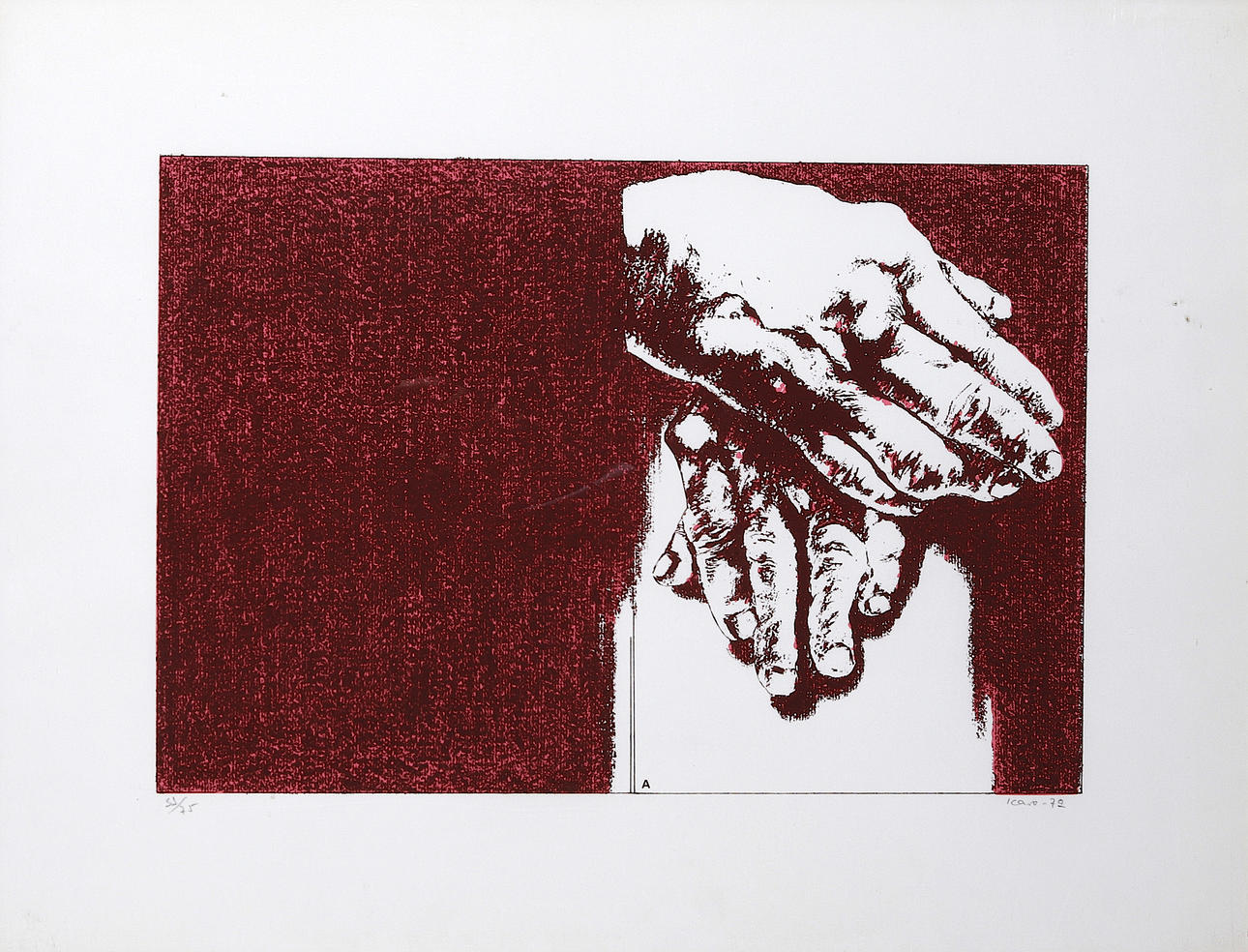 SPANISH SCHOOL, 1972. Manos.