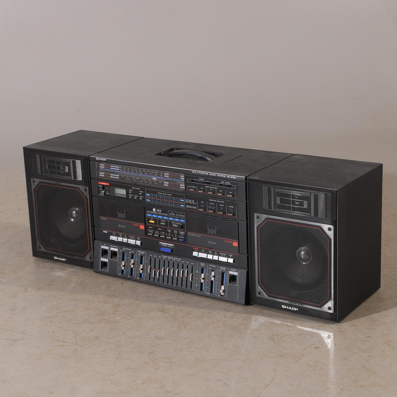 SHARP. Stereo system, HK 9000H.