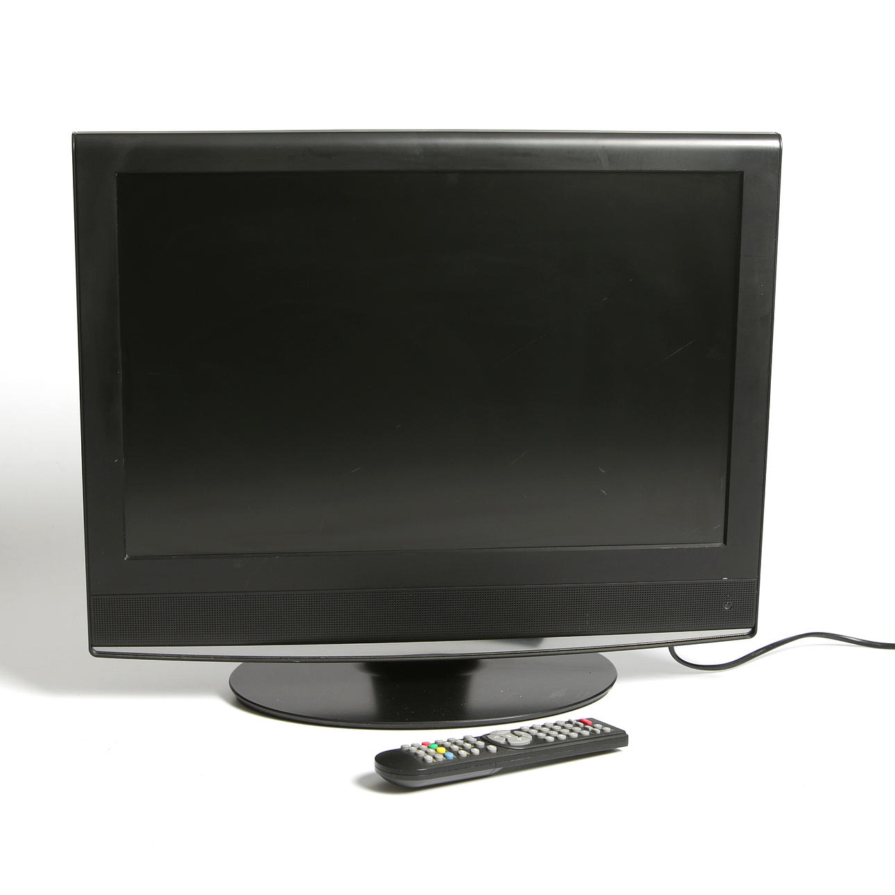 TV 22" med inbyggd DVD, 2000-tal.