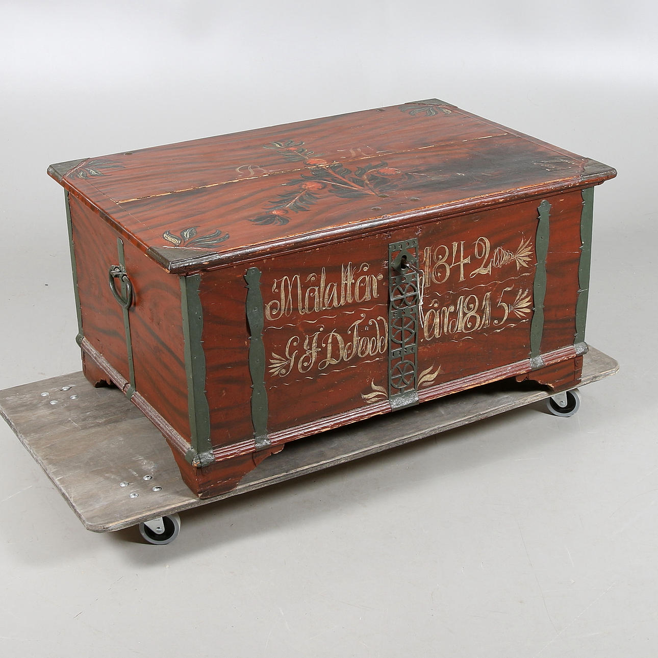 KISTA, trä, allmoge, Hälsingland. 1799.