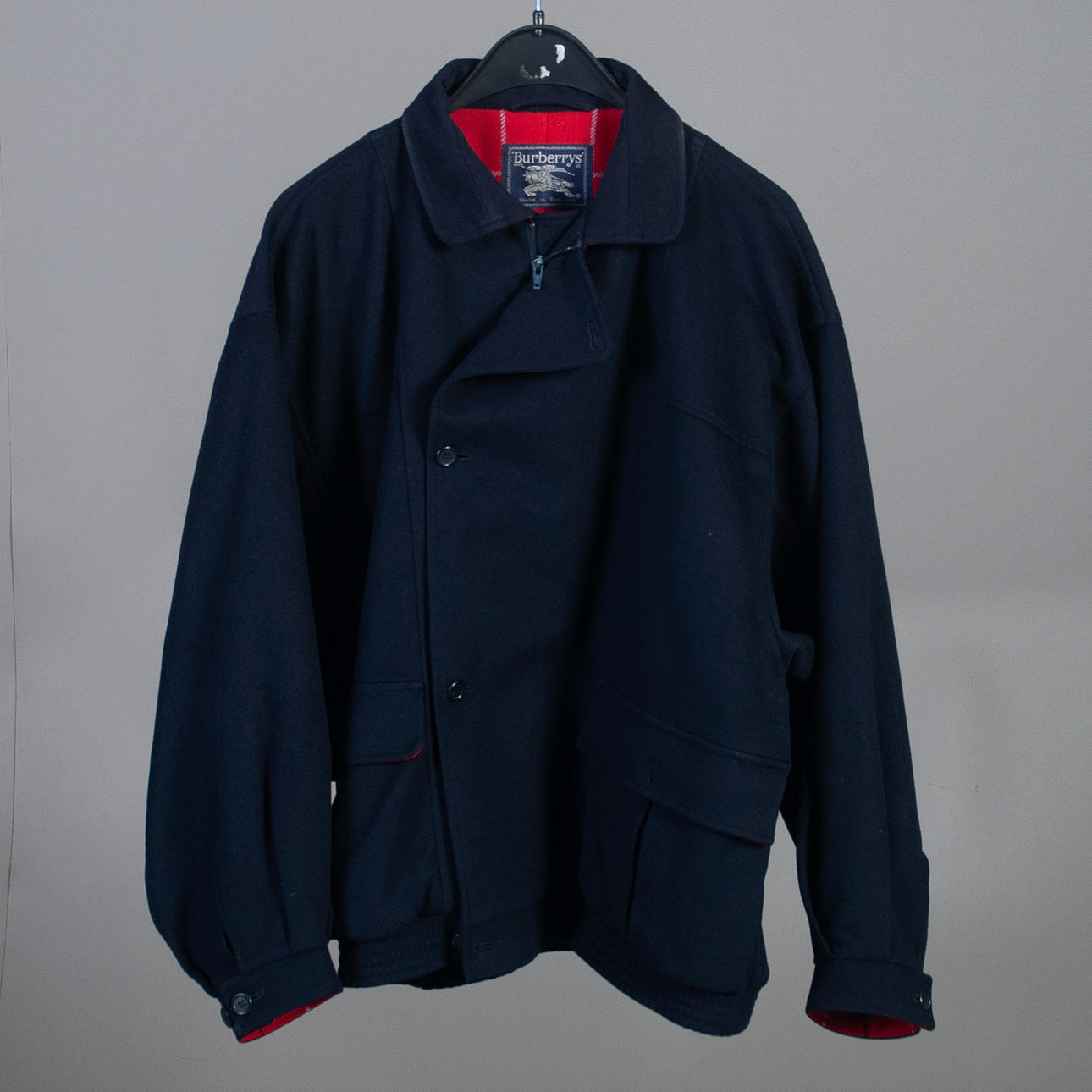 BURBERRY. Jacka, herr, stl 54, ull.