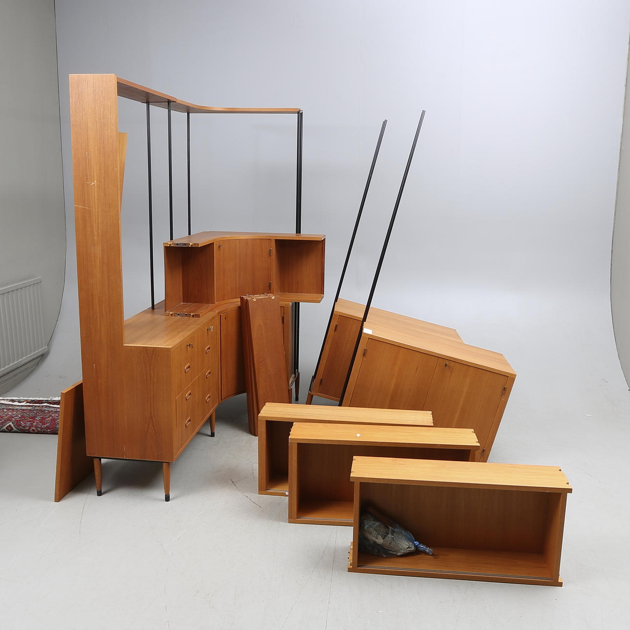 BOKHYLLA, 1950/60-tal.