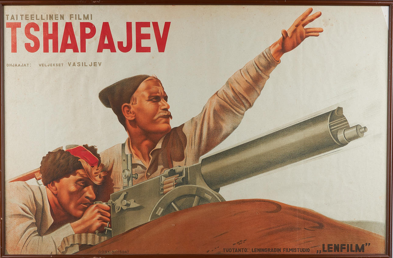 FILMAFFISCH, "TSHAPAJEV", Moskva 1940.