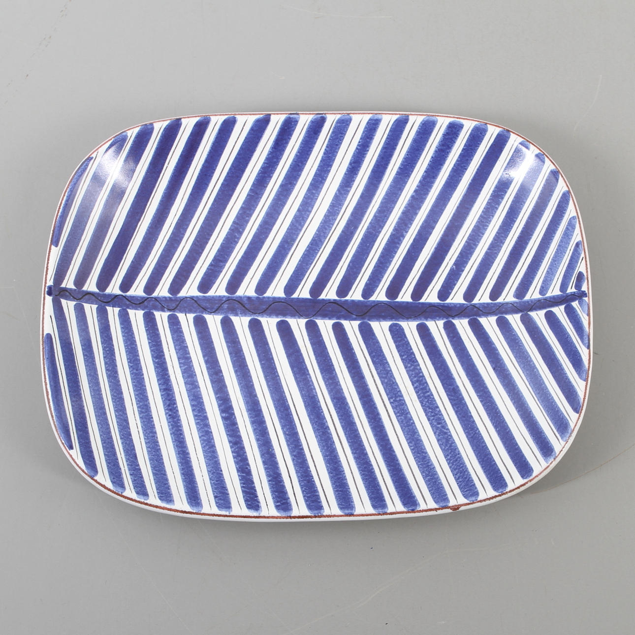 FAT, fajans, Design Stig Lindberg, Gustavsberg Studiohanden, målare Franca Pugno.