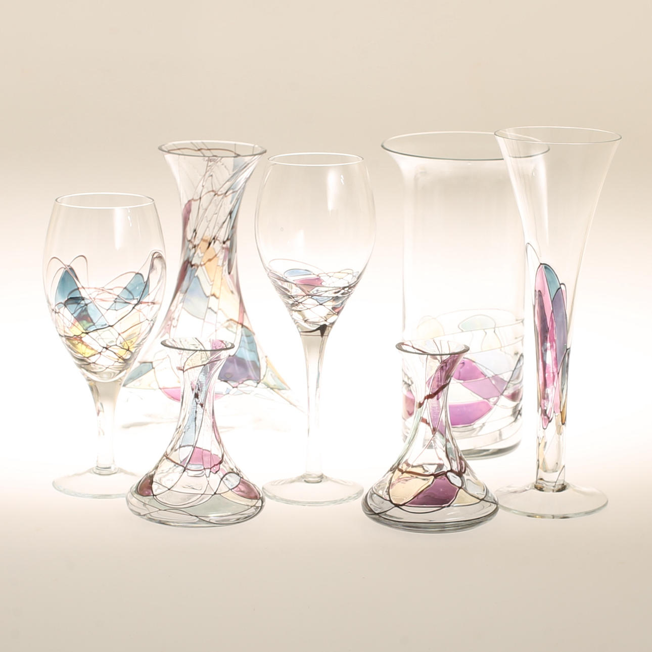 GLASSERVIS, 43 delar, Solingen/K&K Styling.