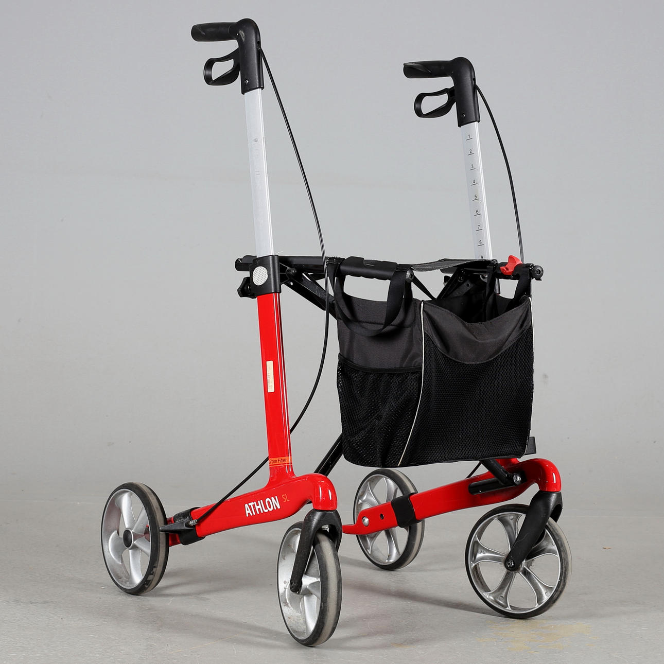 ROLLATOR, Athlon, lättviktsrollator i kolfiber.