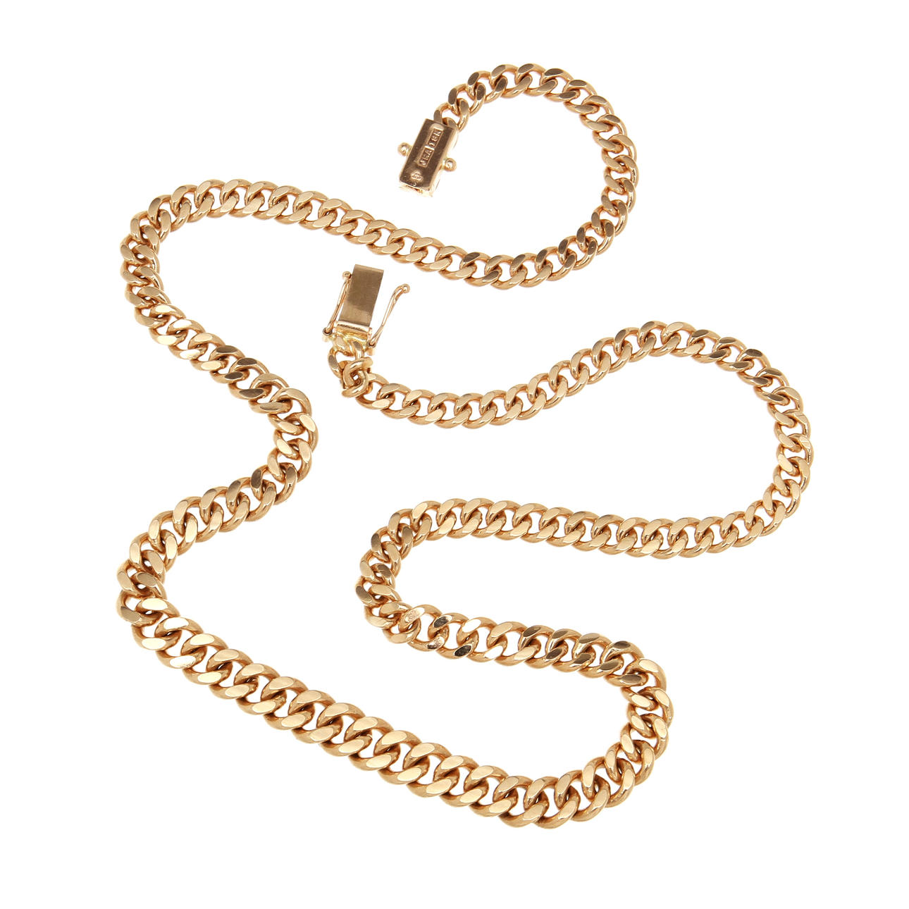 HALSKEDJA, 18k , ca 56 gram.