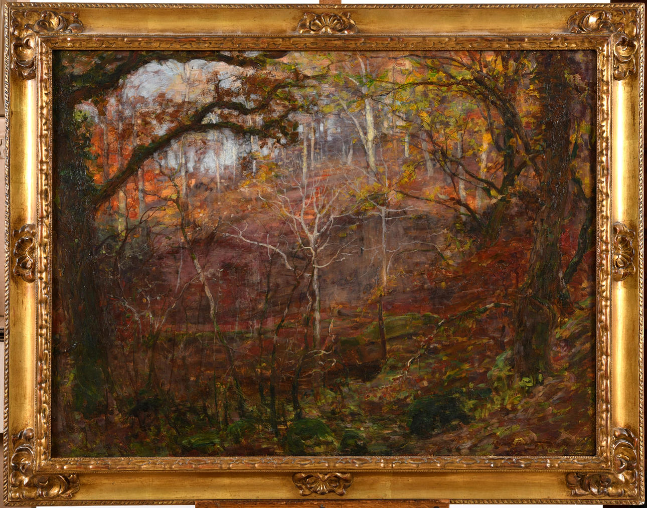 ALEXANDER BROWNLIE DOCHARTY (1862-1940). IN AUTUMN WOODS.