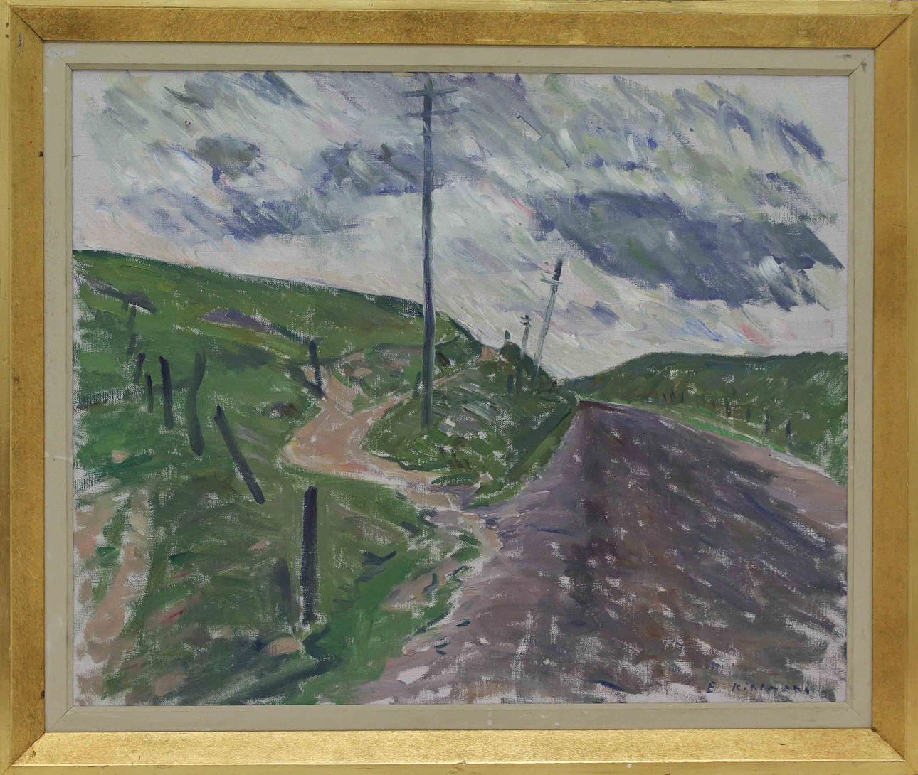 Parti konst (7). Div. tekniker. Bl.a. Einar Kihlman och Gunilla Mann.