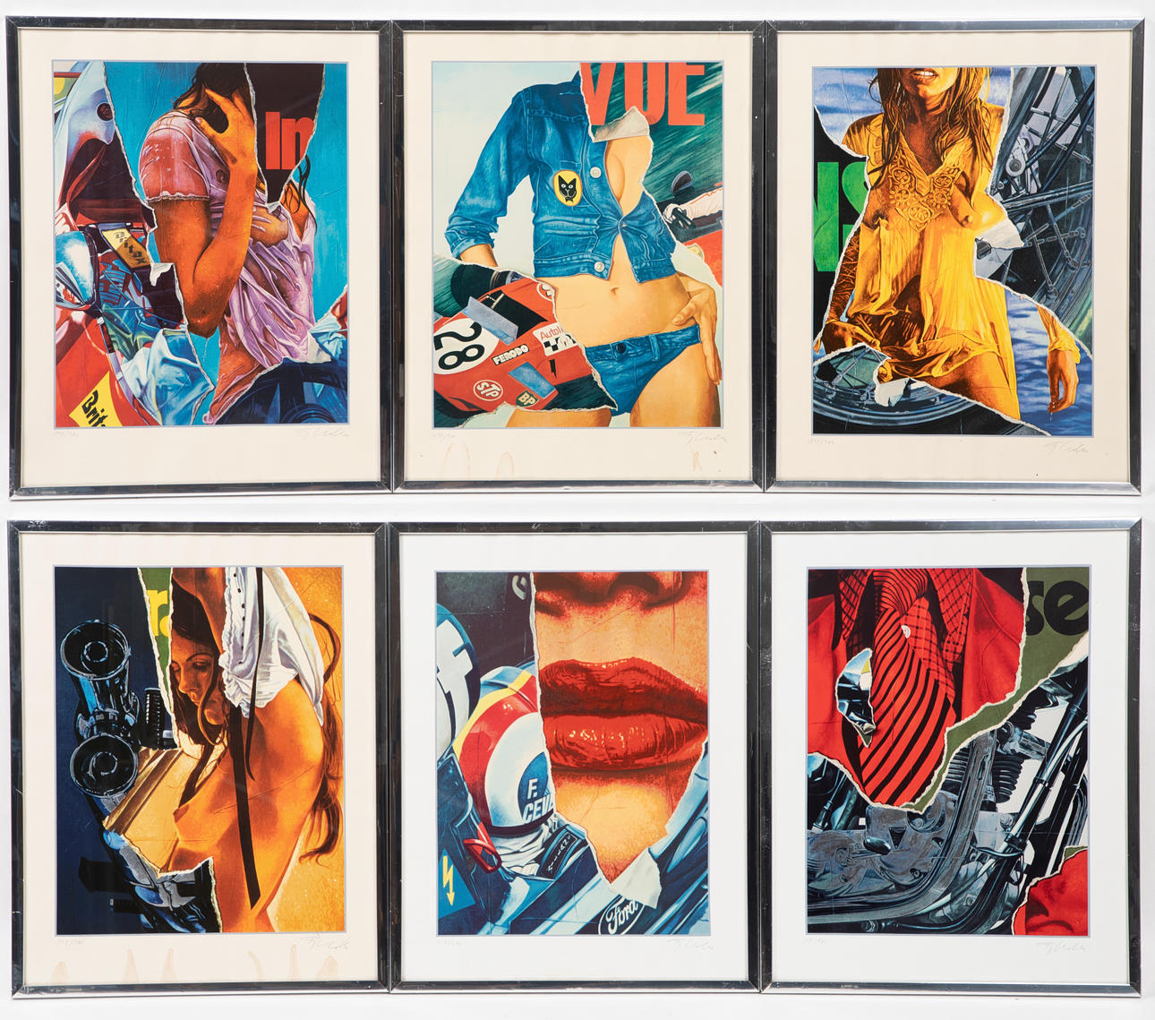 FRITZ KÖTHE. Serigraphie, Ohne Titel (6).