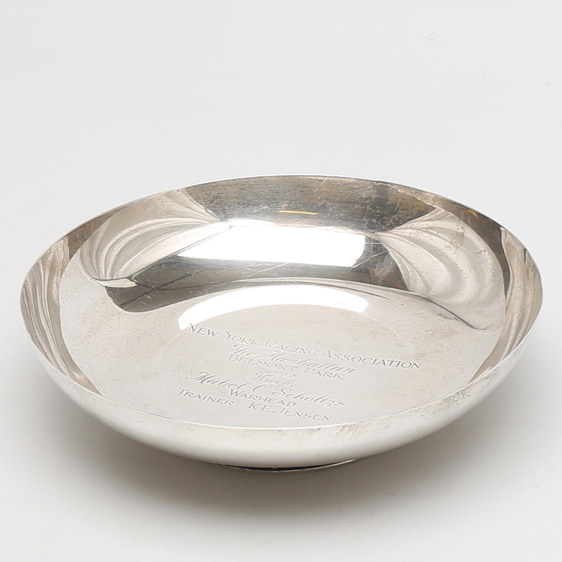 SKÅL PÅ FOT i sterligsilver, Reed & Barton, Taunton, Massachusetts, Amerika.