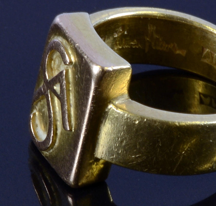 KLACKRING WIWEN NILSSON 18k.