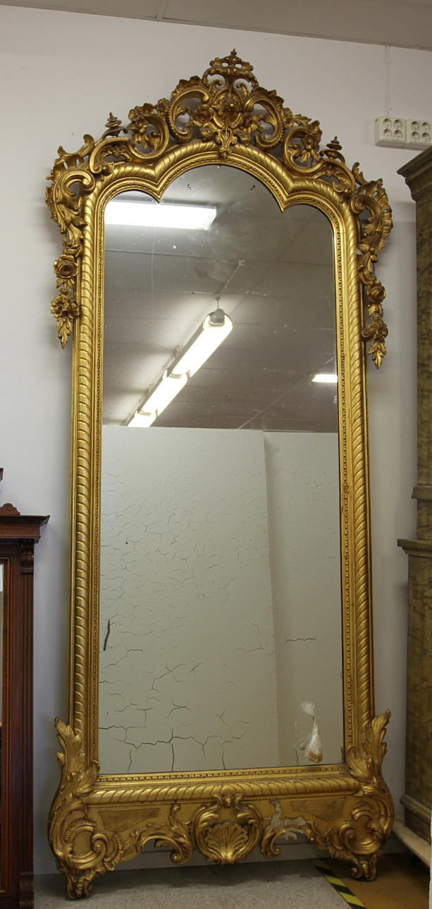 SPEGEL, nyrokoko, 1800-tal.