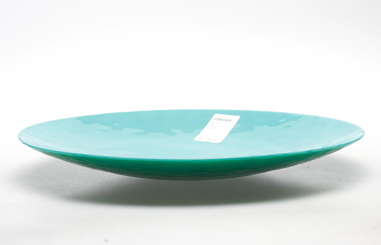 FAT, glas, "Malakit", Eva Englund, Pukeberg, signerad.