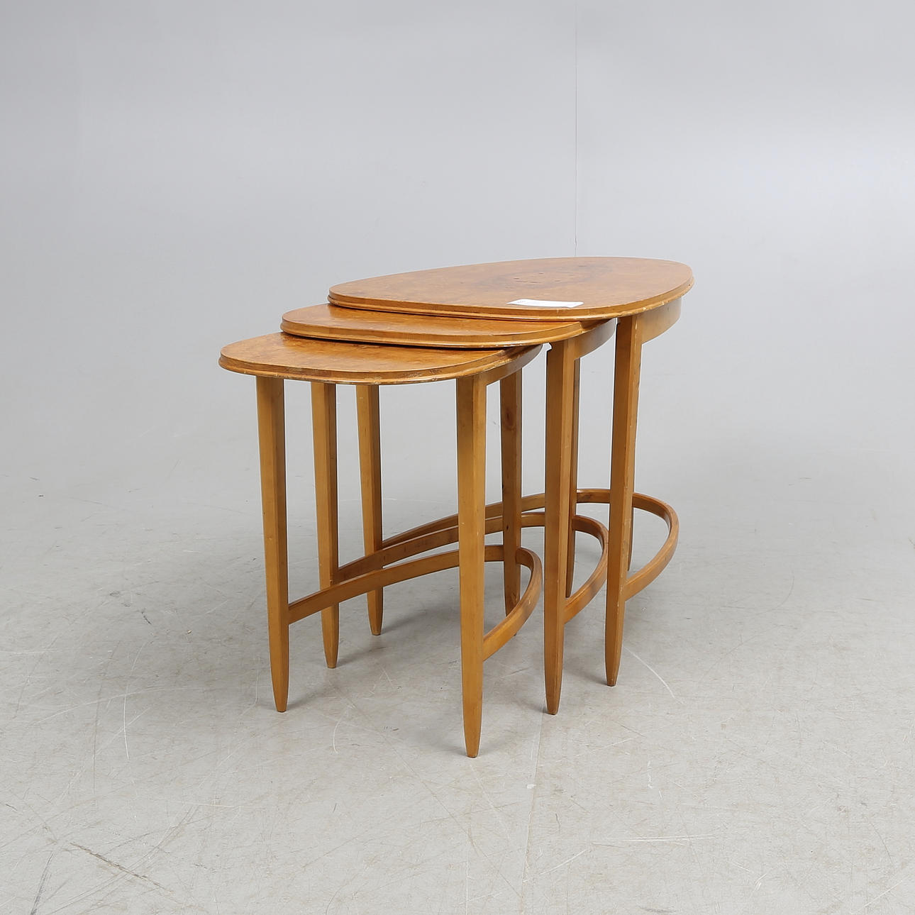 SATSBORD, 3 delar, Svenska Möbelfabrikerna Bodafors, 1940-tal.