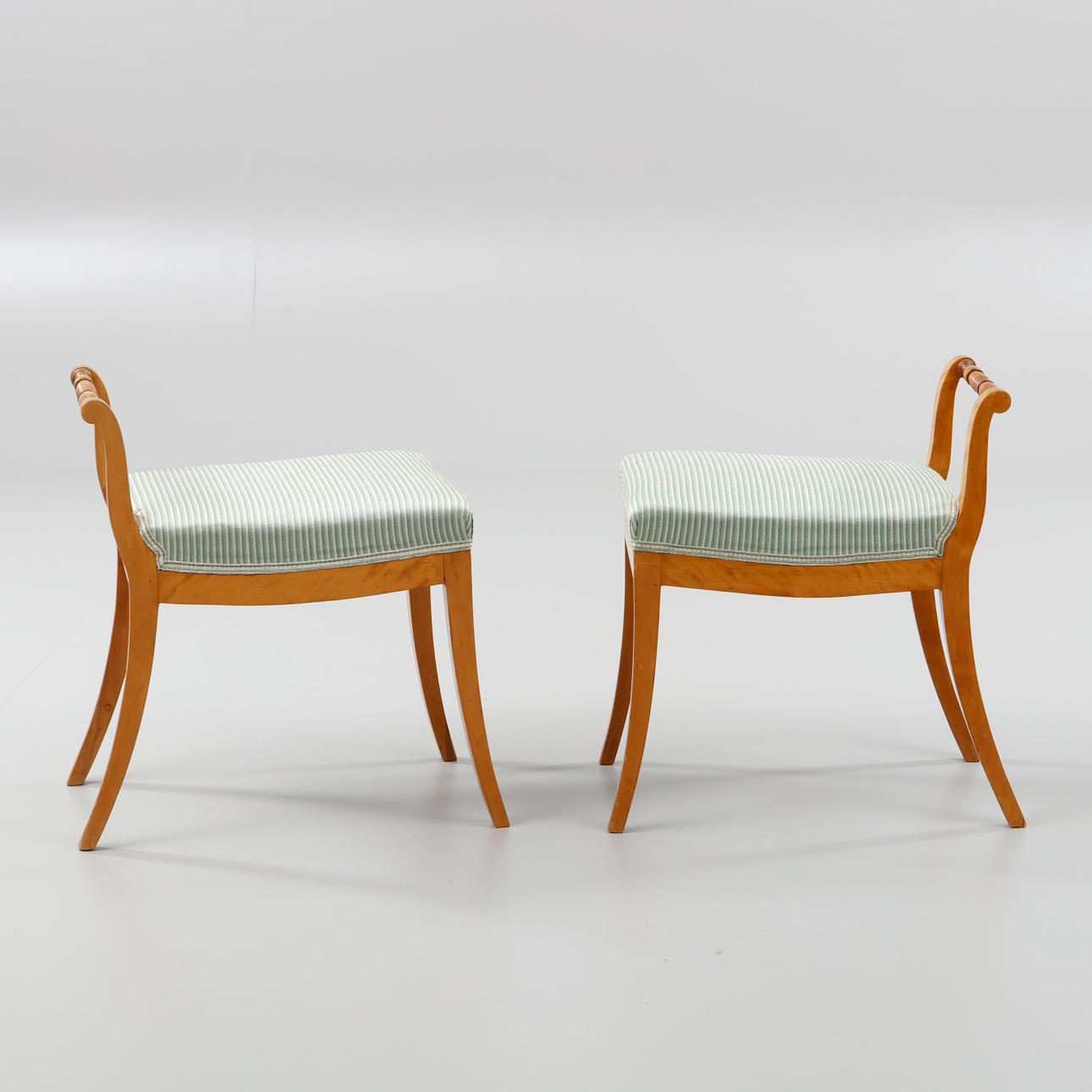 STOOLS, a pair, late 19th century. Furniture - Armchairs & Chairs ...